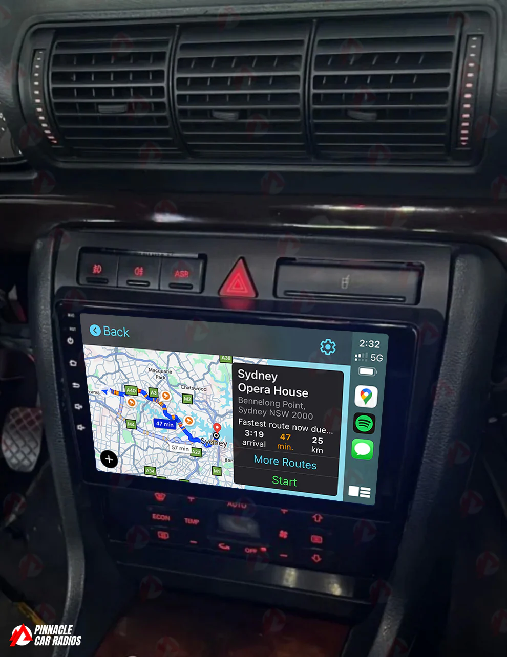 Audi A6 C5 1997-2004 Wireless CarPlay Headunit Kit - Image 2