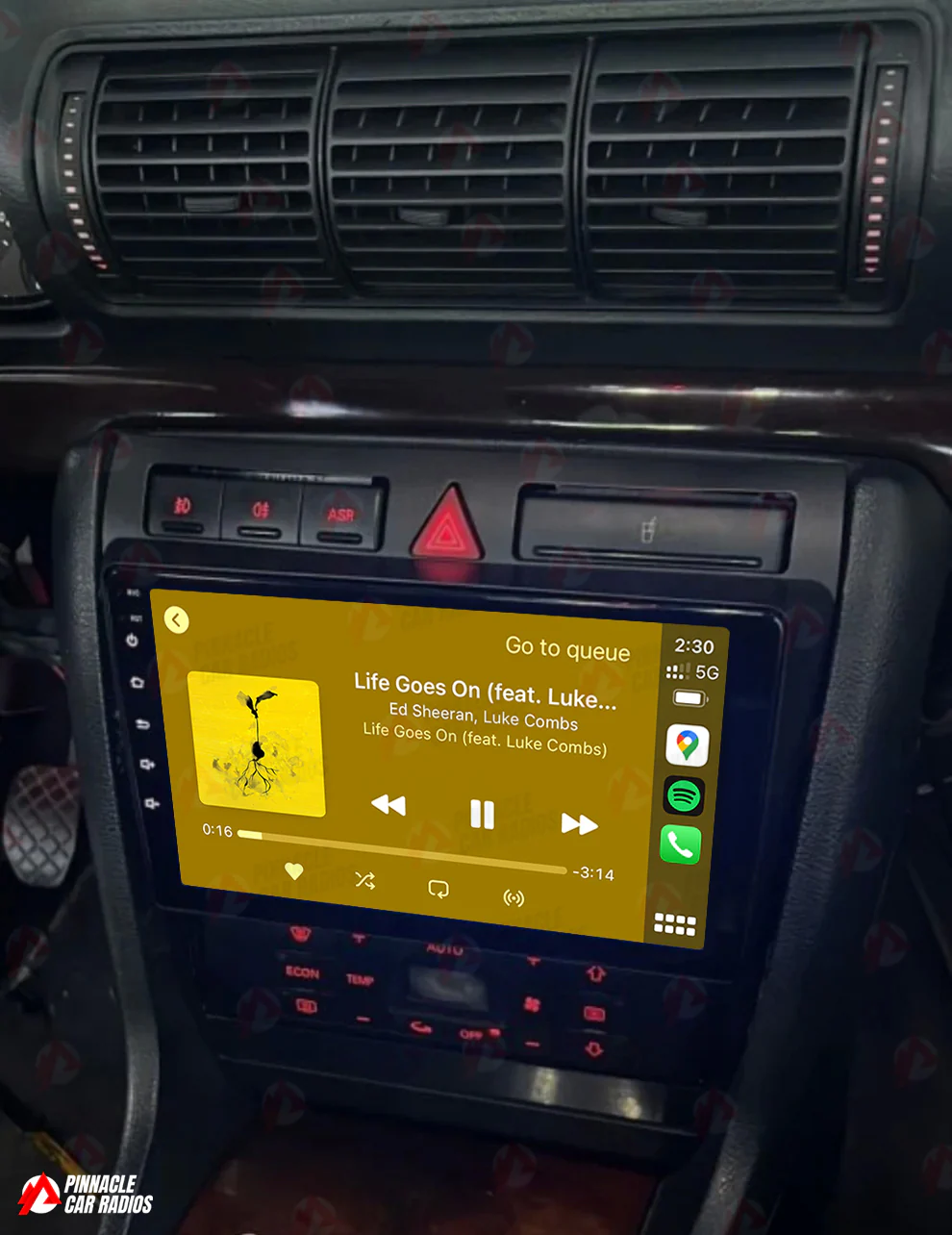 Audi A6 C5 1997-2004 Wireless CarPlay Headunit Kit - Image 3