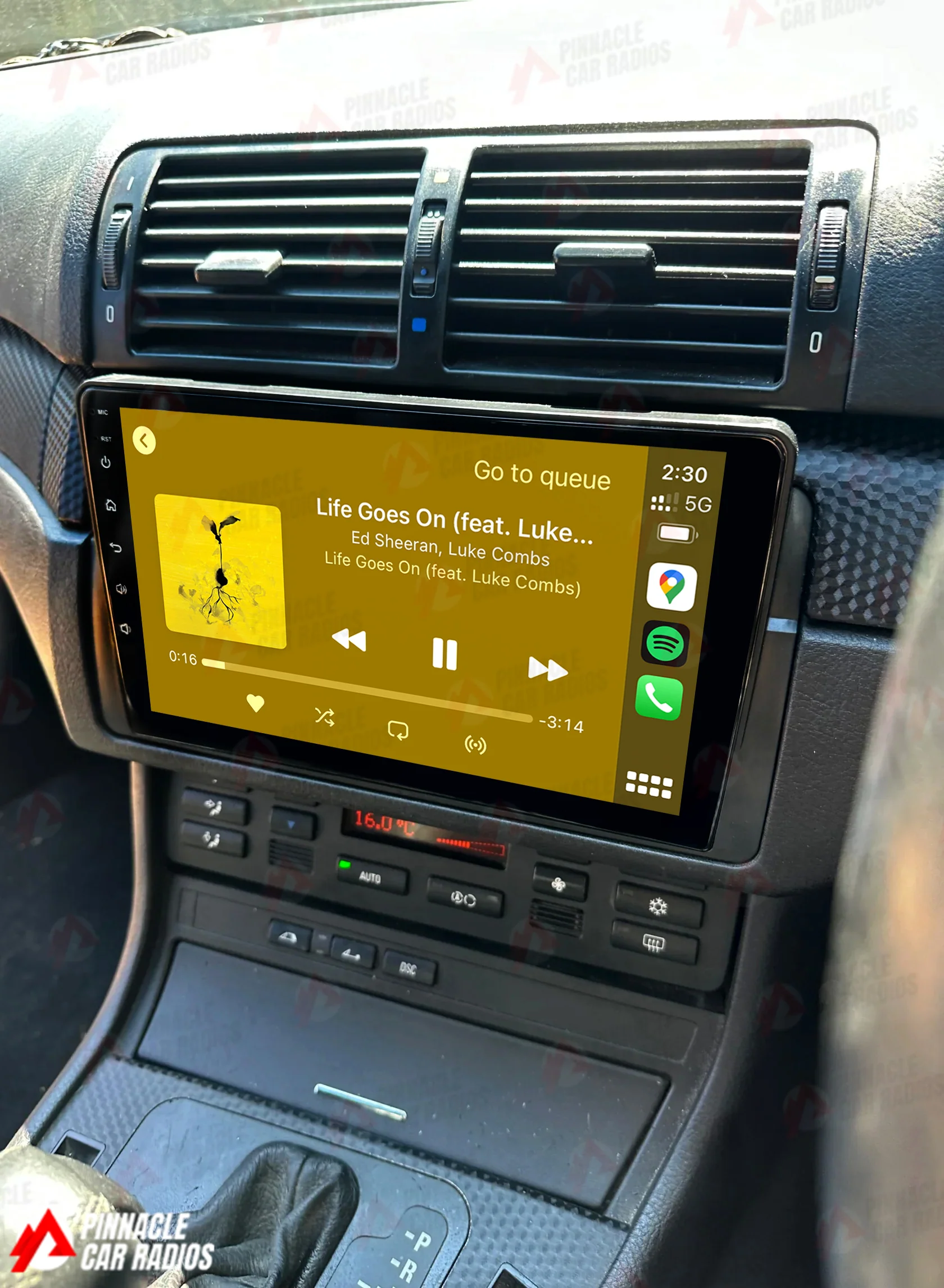 BMW 3 Series 1998-2006 (E46) Wireless CarPlay Headunit Kit - Image 4