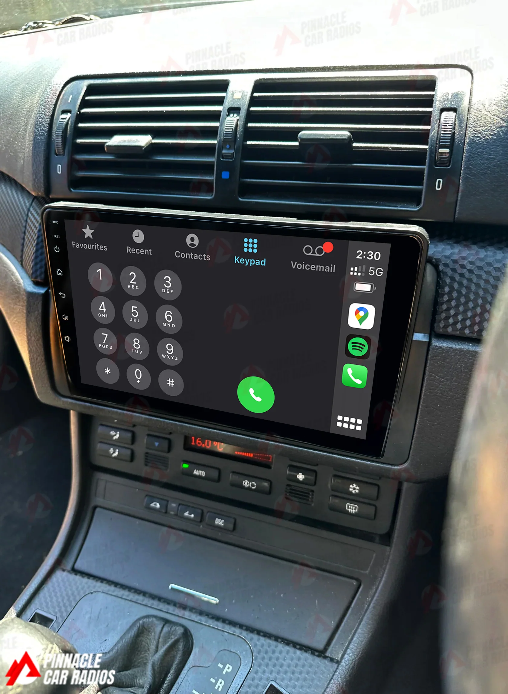 BMW 3 Series 1998-2006 (E46) Wireless CarPlay Headunit Kit - Image 6