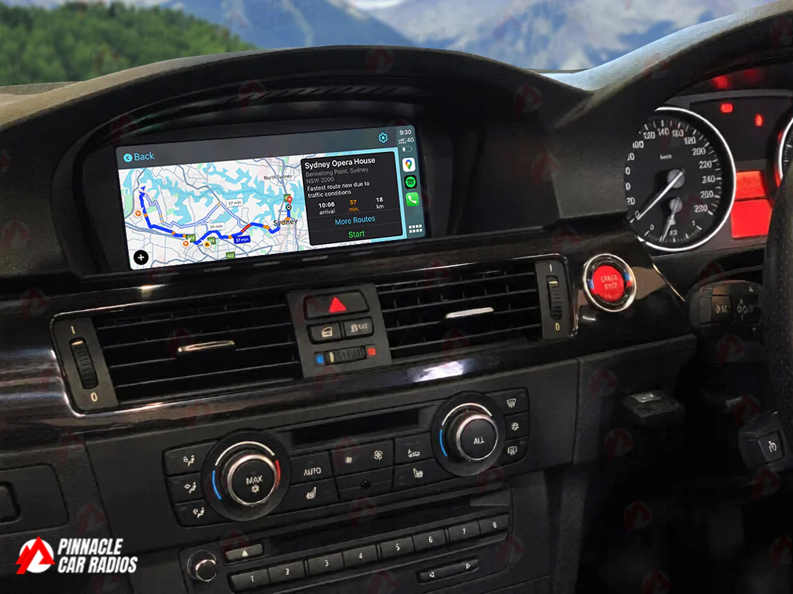 BMW 3 Series 2006-2012 (E90 E91 E92) Wireless CarPlay Headunit Kit - Image 2