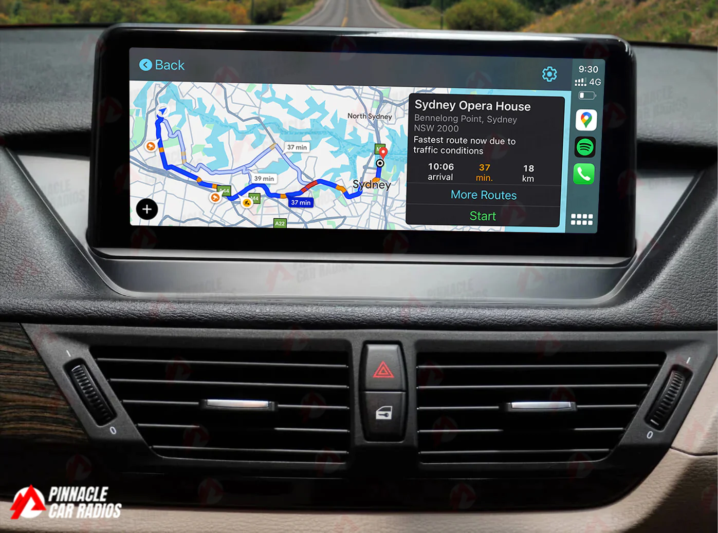 BMW X1 Series 2018-2019 (E84) Wireless CarPlay Headunit Kit - Image 5