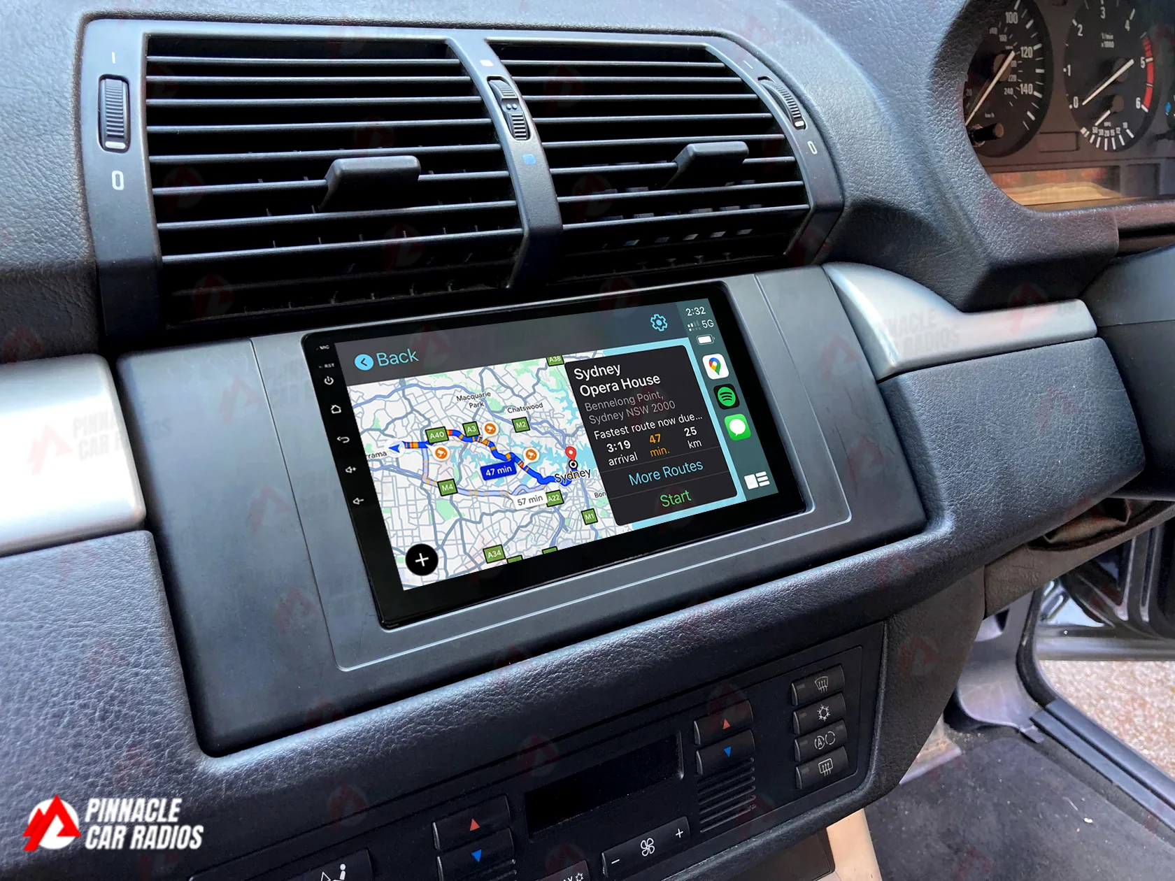 BMW X5 Series 2002-2007 (E53) Wireless CarPlay Headunit Kit - Image 2