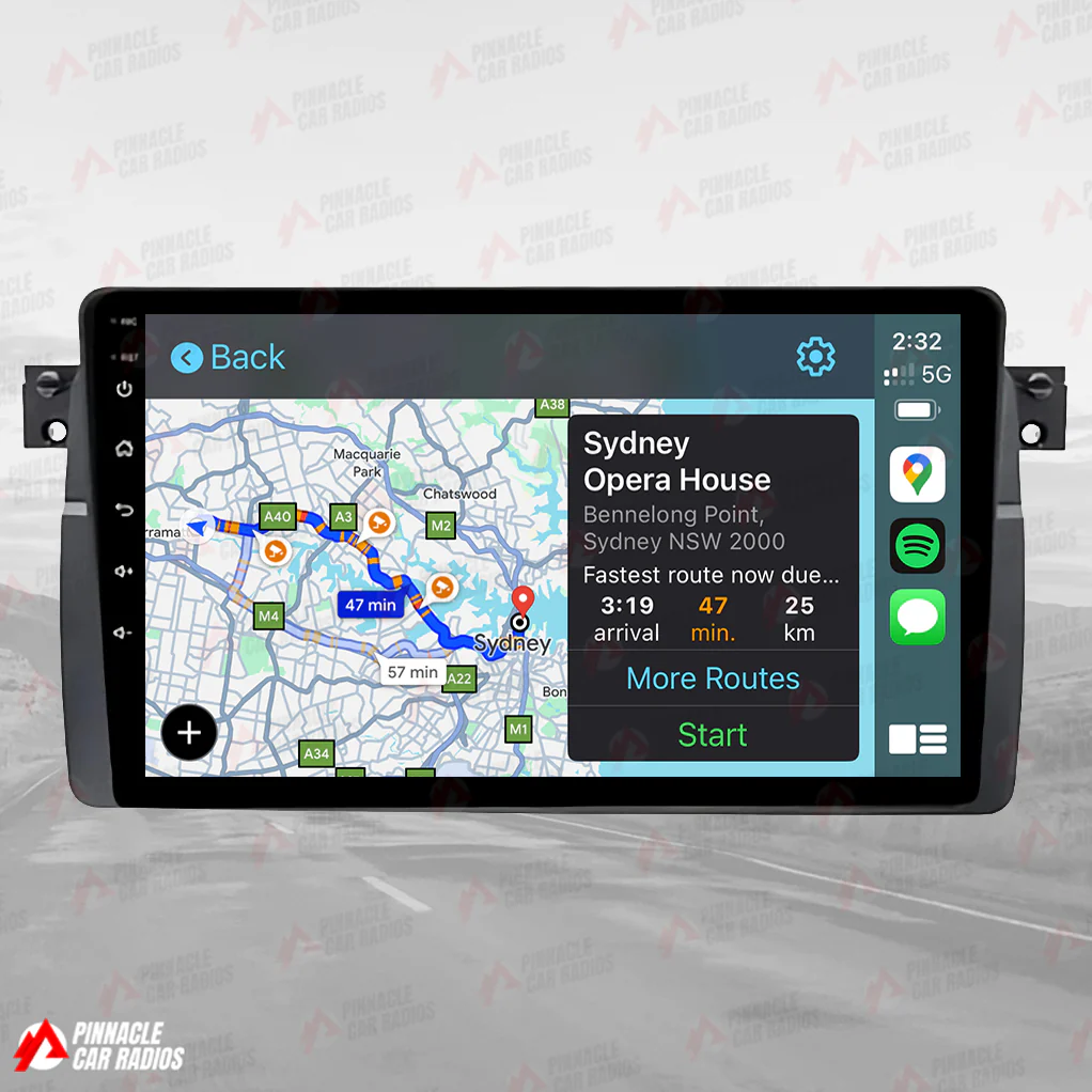 BMW X5 Series 2002-2007 (E53) Wireless CarPlay Headunit Kit - Image 8