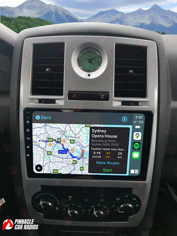 Chrysler 300C 2005-2011 Wireless CarPlay Headunit Kit - Image 2