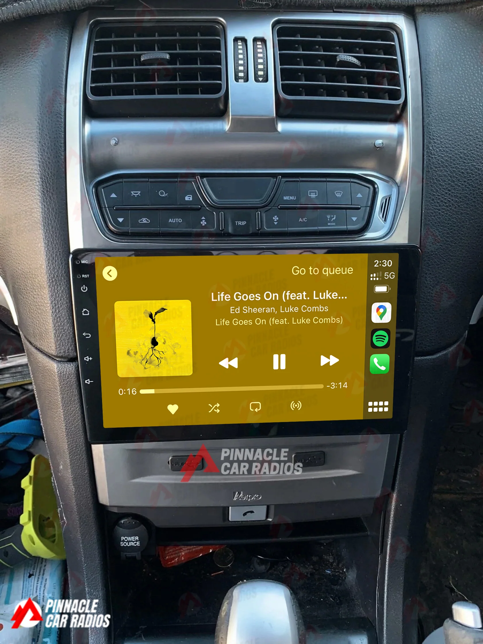 Ford Falcon 2002-2008 BA BF Wireless CarPlay Headunit Kit - Image 3