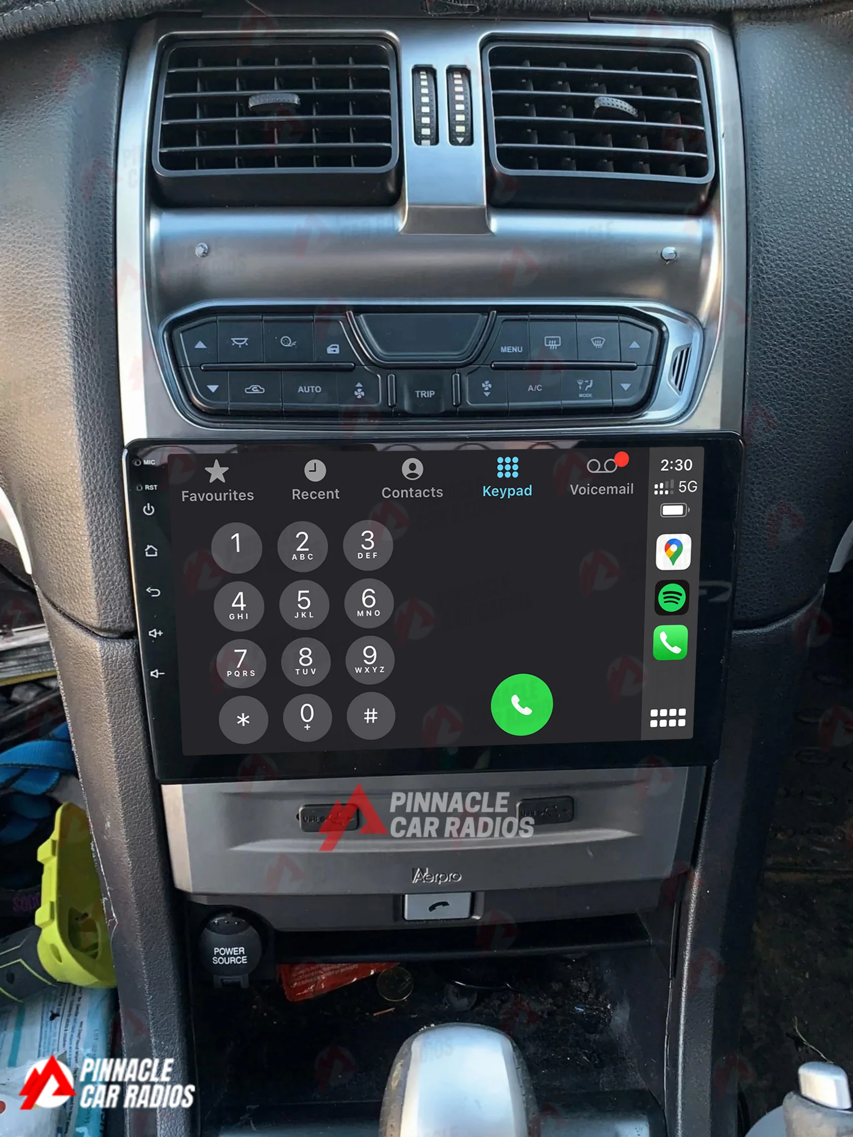 Ford Falcon 2002-2008 BA BF Wireless CarPlay Headunit Kit - Image 4