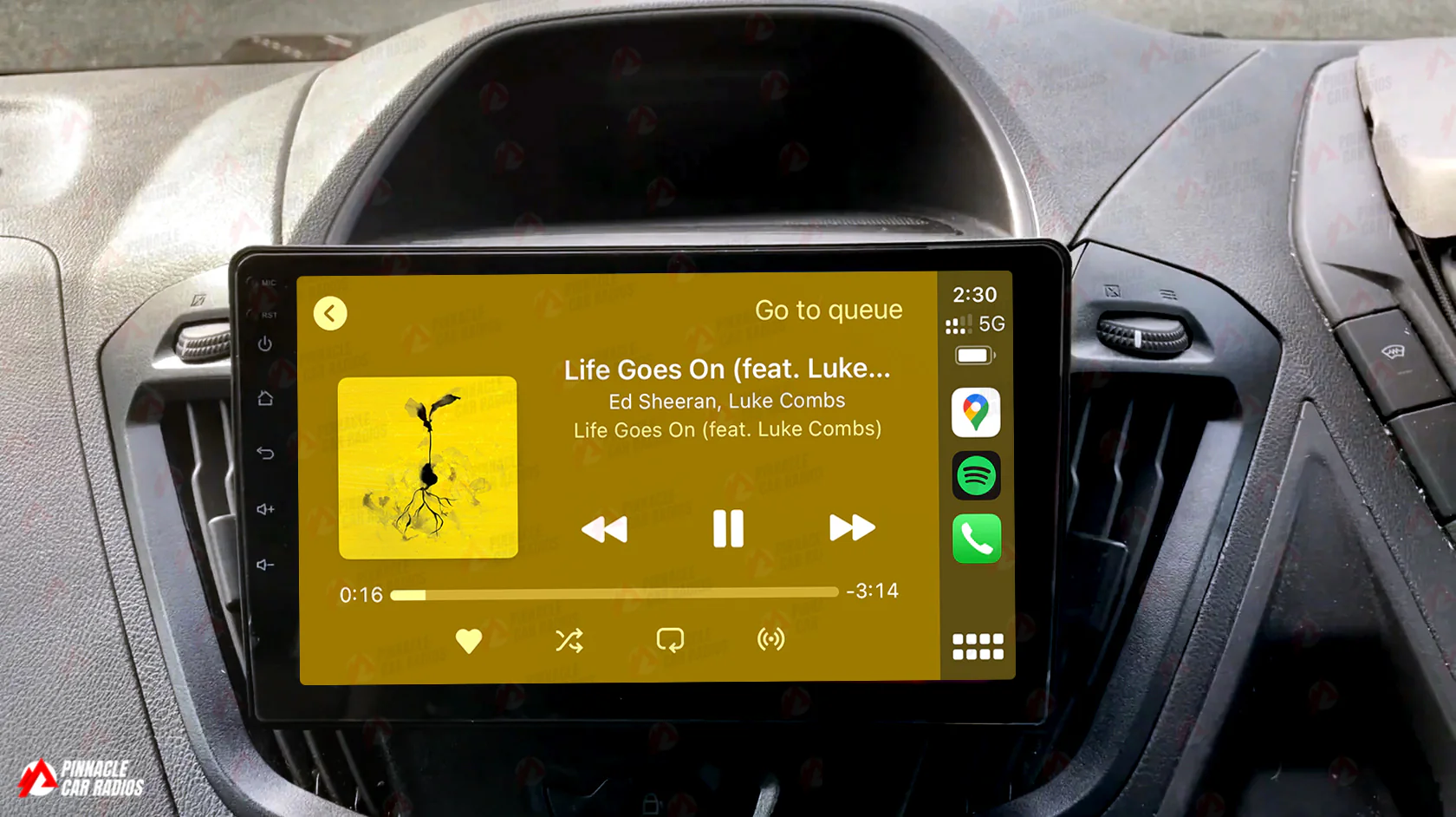 Ford Transit 2013-2017 Wireless CarPlay Headunit Kit - Image 3