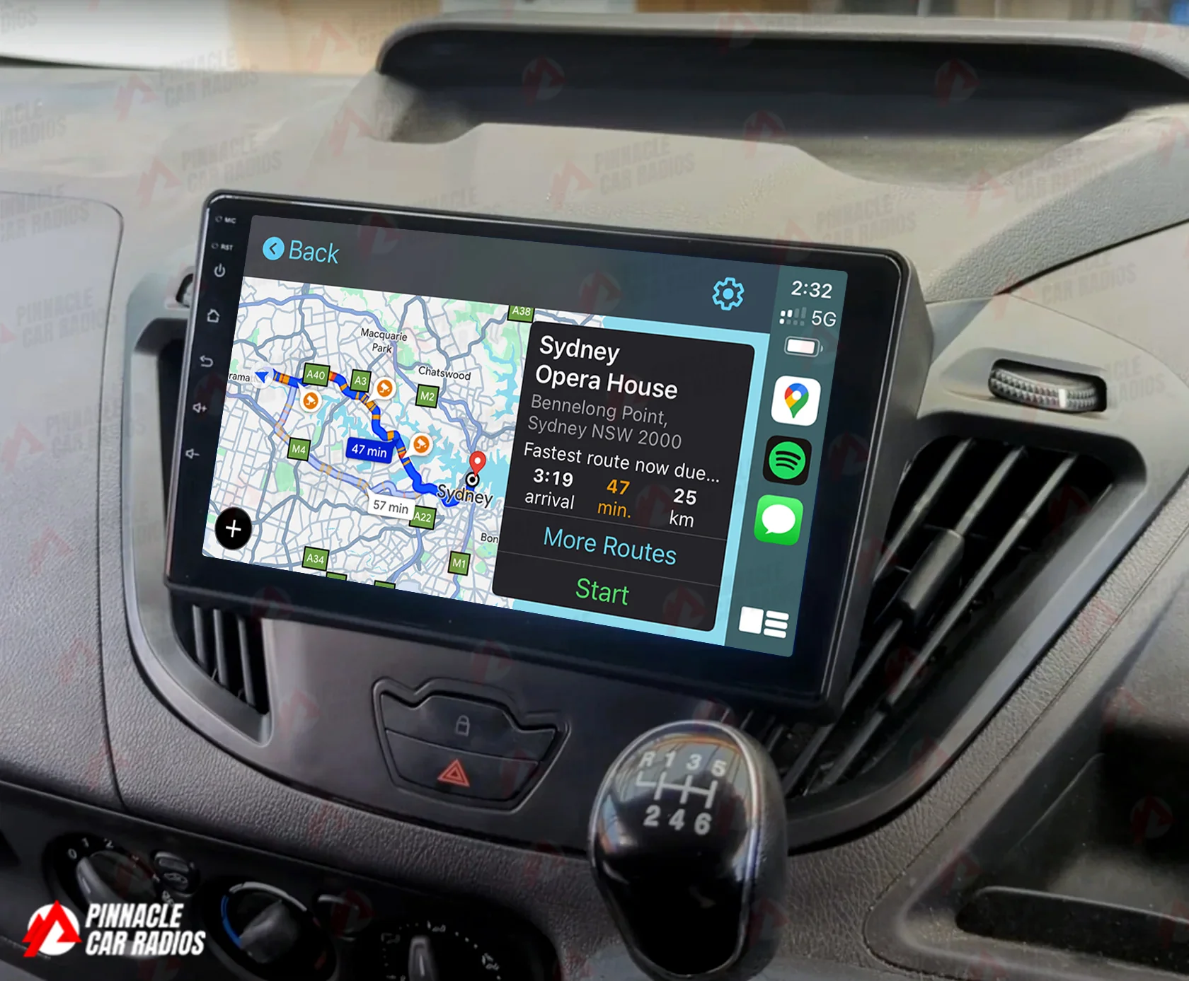 Ford Transit 2015-2020 Wireless CarPlay Headunit Kit - Image 4