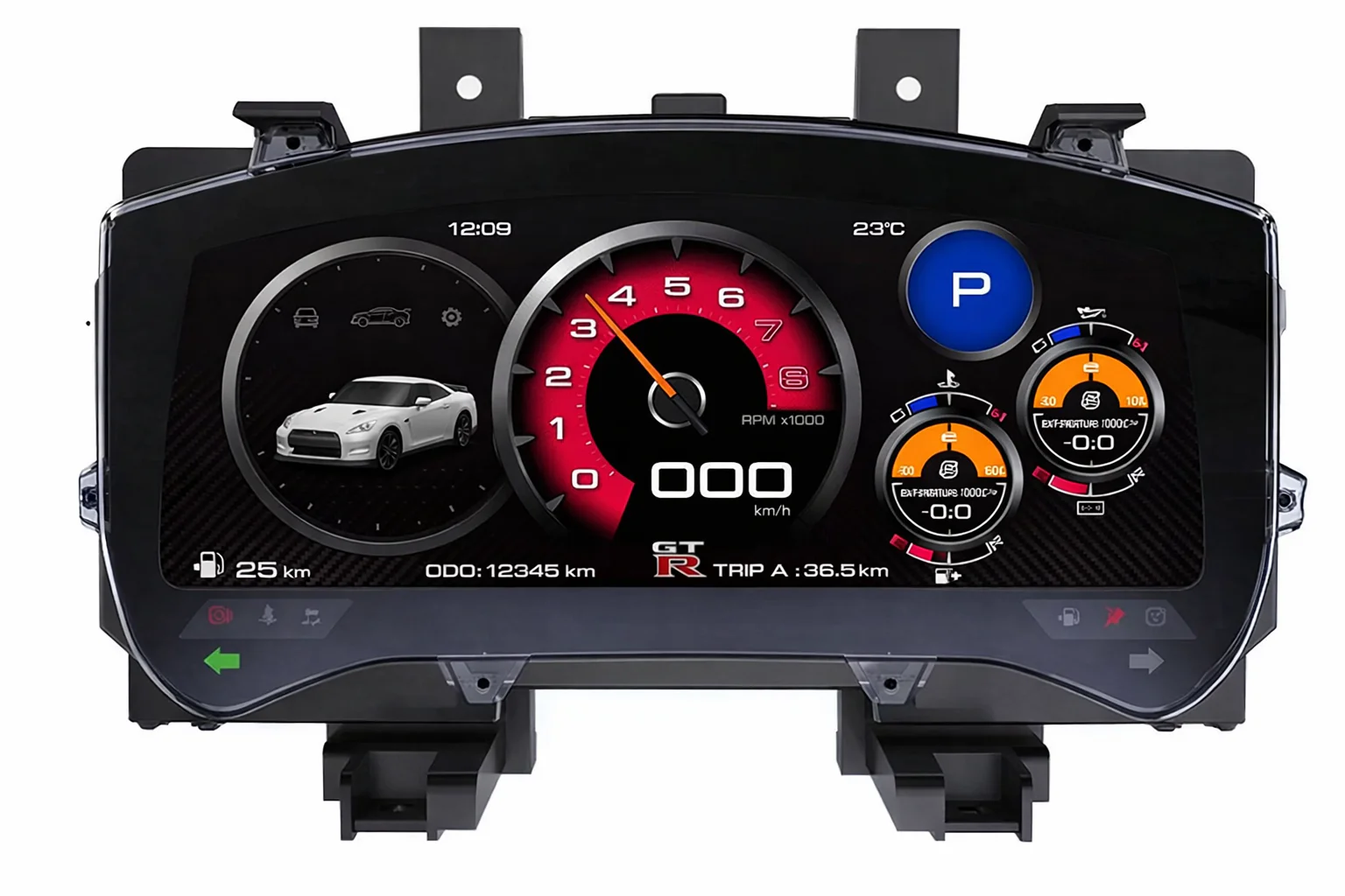 GTR R35 2008-2023 Digital Instrument Cluster - Image 3
