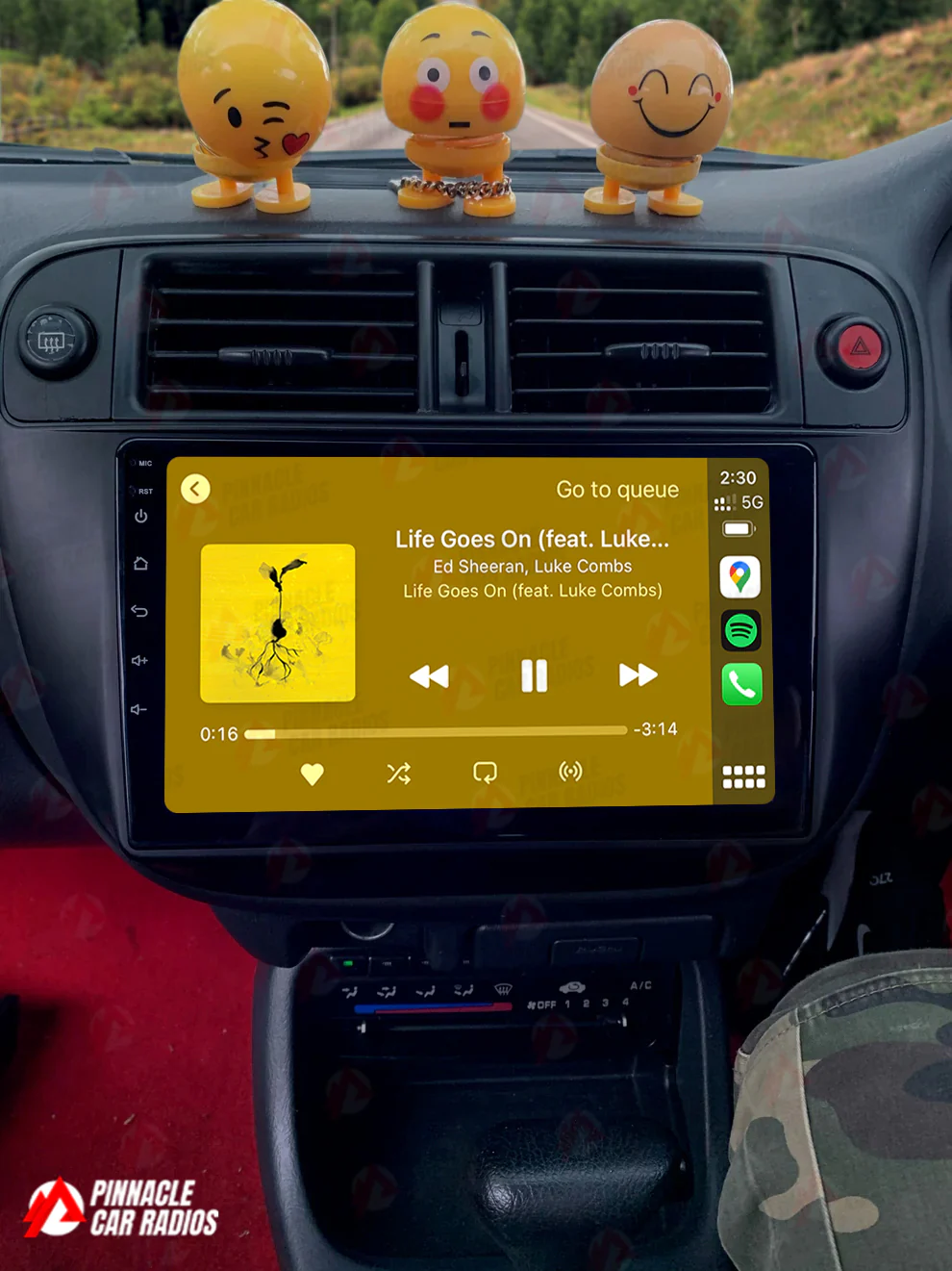 Honda Civic Hatch 1992-2000 Wireless CarPlay Headunit Kit - Image 3