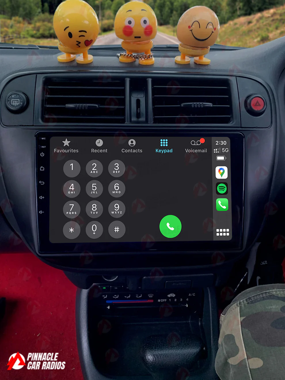 Honda Civic Hatch 1992-2000 Wireless CarPlay Headunit Kit - Image 4