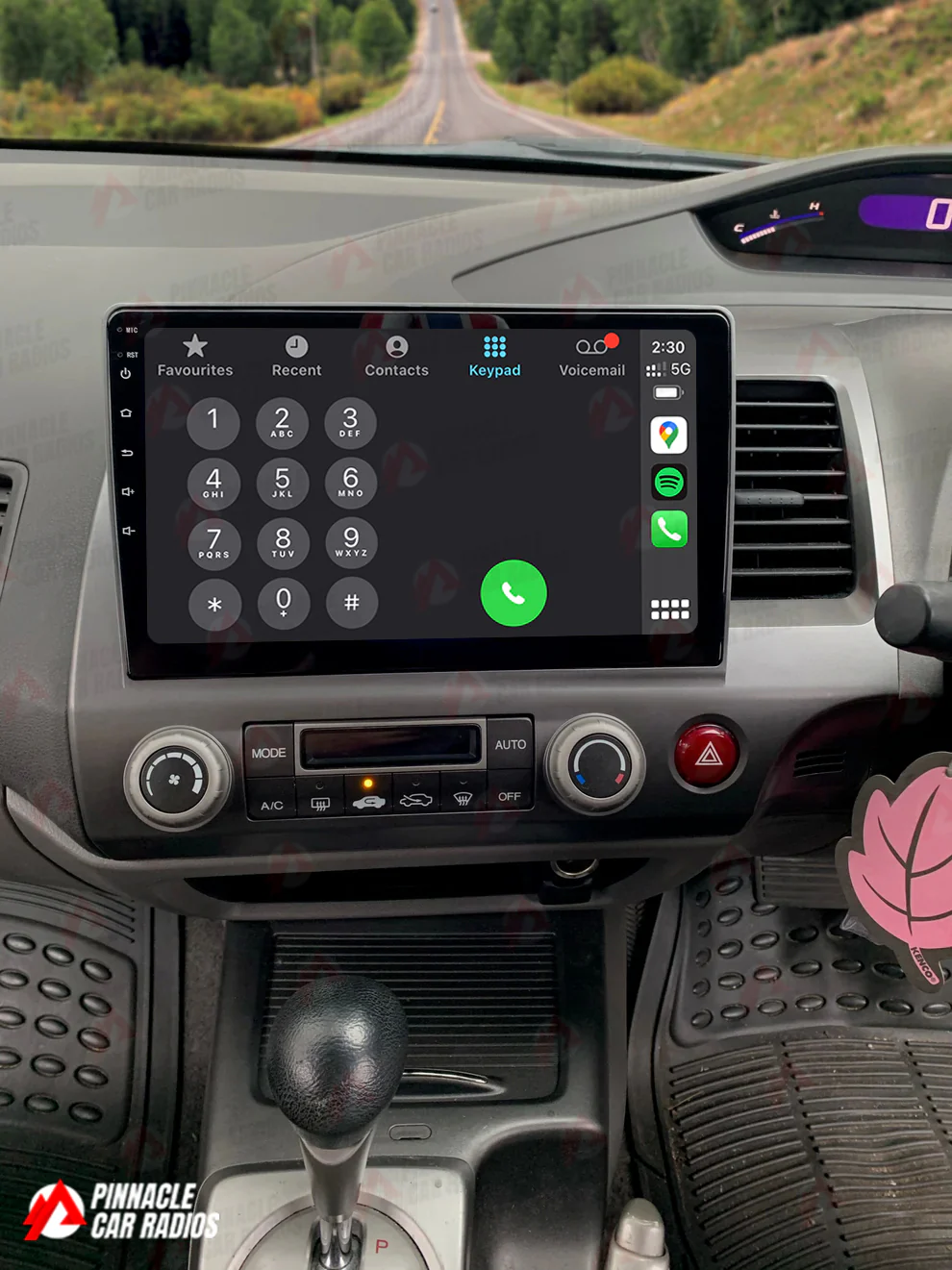 Honda Civic Sedan 2006-2011 Wireless CarPlay Headunit Kit - Image 4