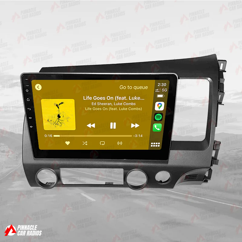 Honda Civic Sedan 2006-2011 Wireless CarPlay Headunit Kit - Image 9