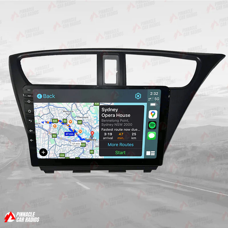 Honda Civic Hatch 2012-2015 Wireless CarPlay Headunit Kit - Image 8