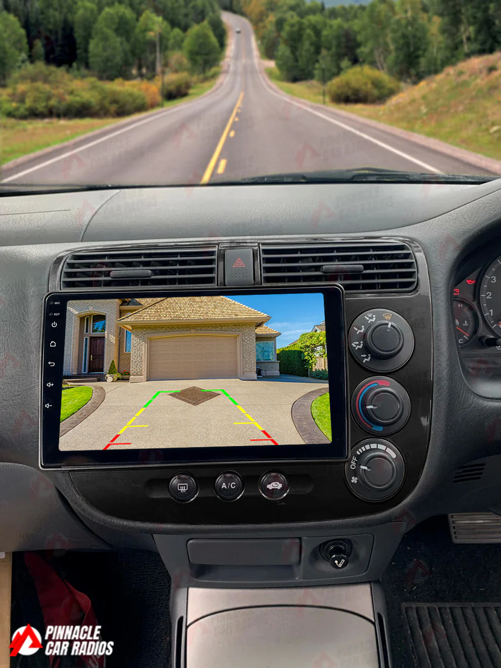 Honda Civic Sedan 2000-2005 Wireless CarPlay Headunit Kit - Image 6