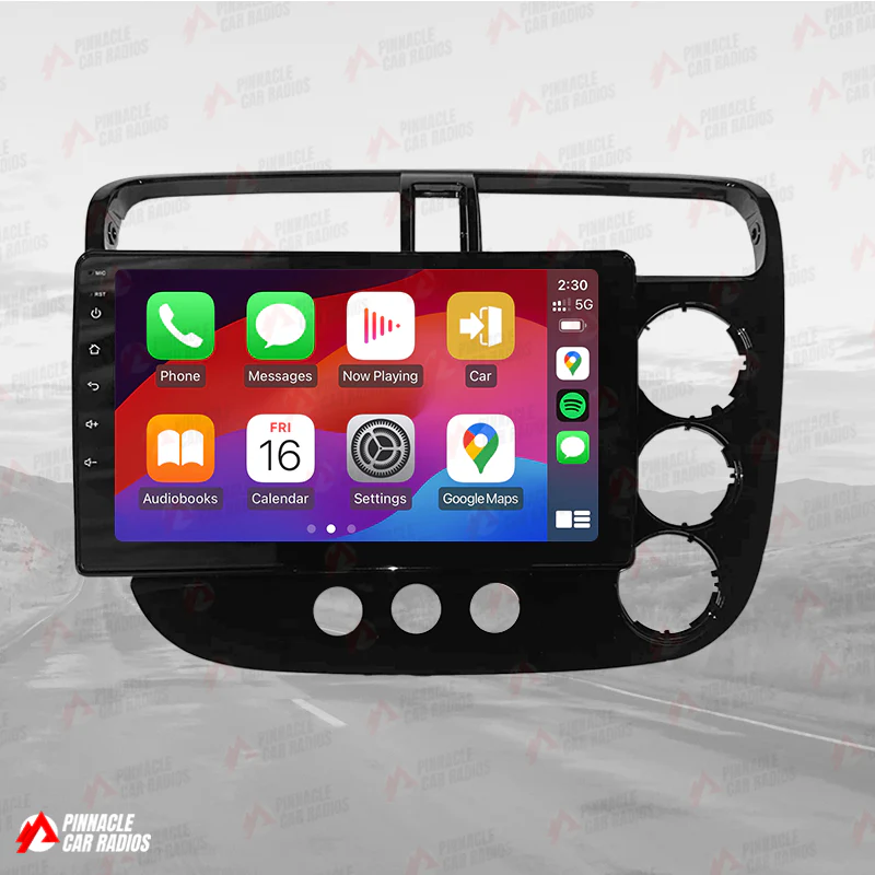 Honda Civic Sedan 2000-2005 Wireless CarPlay Headunit Kit - Image 7