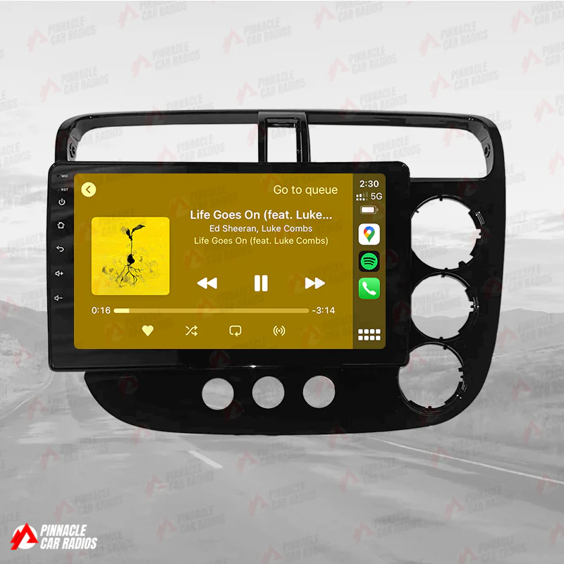 Honda Civic Sedan 2000-2005 Wireless CarPlay Headunit Kit - Image 9