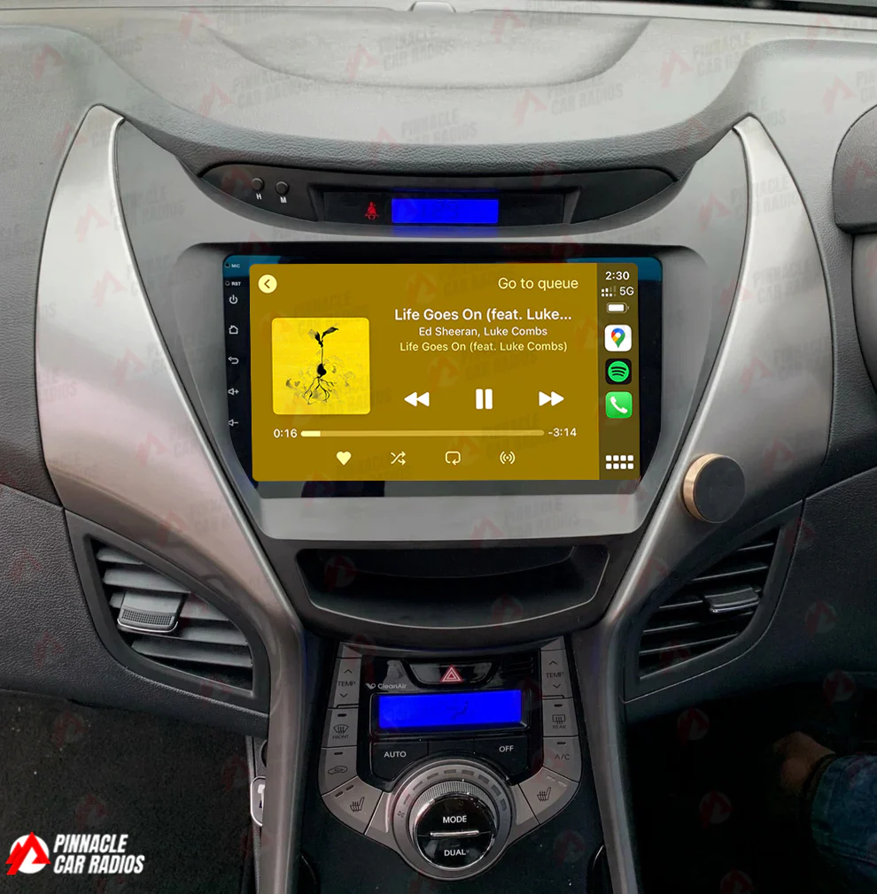 Hyundai Elantra 2011-2013 Wireless CarPlay Headunit Kit - Image 3