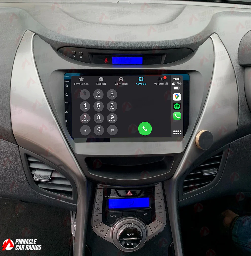 Hyundai Elantra 2011-2013 Wireless CarPlay Headunit Kit - Image 4
