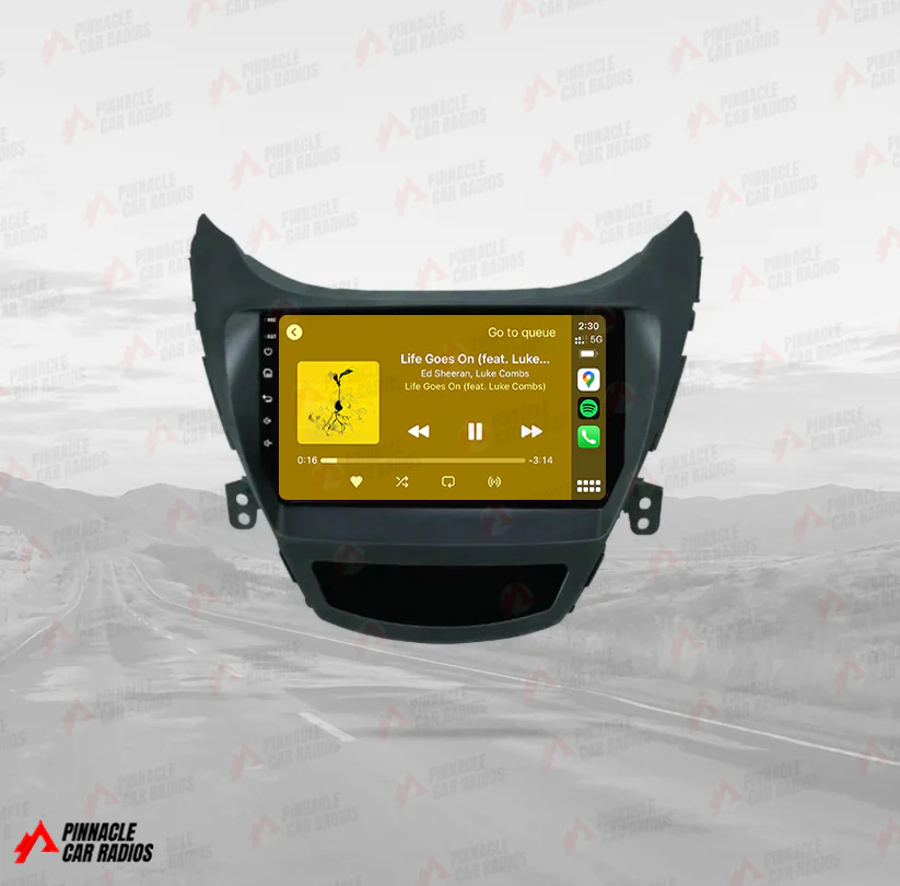 Hyundai Elantra 2011-2013 Wireless CarPlay Headunit Kit - Image 9