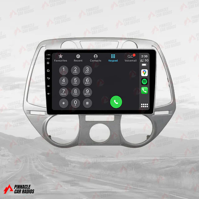 Hyundai i20 2008-2012 Wireless CarPlay Headunit Kit - Image 10