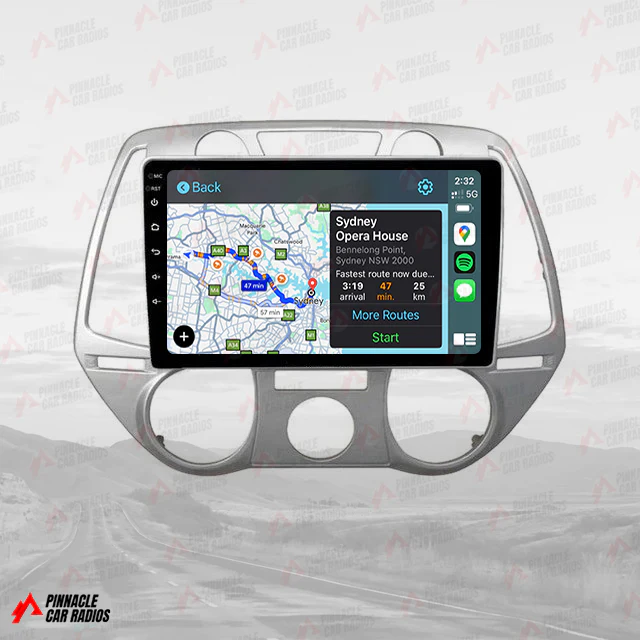 Hyundai i20 2008-2012 Wireless CarPlay Headunit Kit - Image 8
