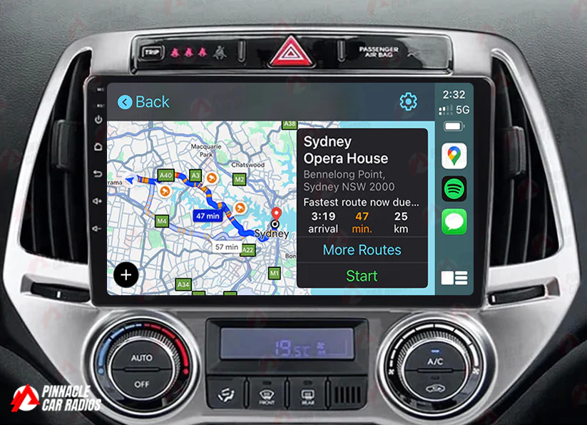 Hyundai i20 2012-2015 Wireless CarPlay Headunit Kit - Image 2
