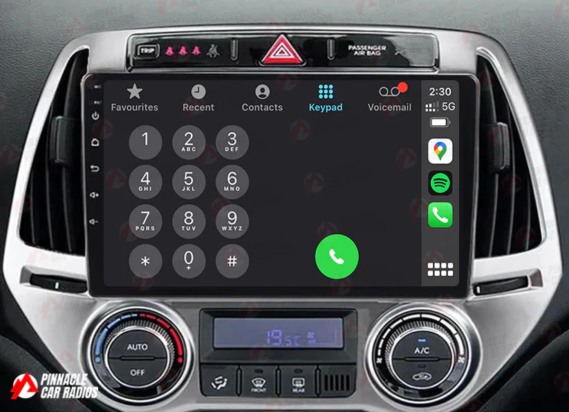 Hyundai i20 2012-2015 Wireless CarPlay Headunit Kit - Image 4