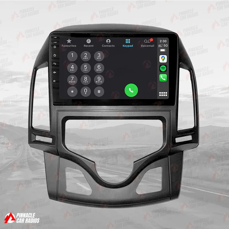 Hyundai i30 2007-2012 FD Automatic A/C Wireless CarPlay Headunit Kit - Image 10