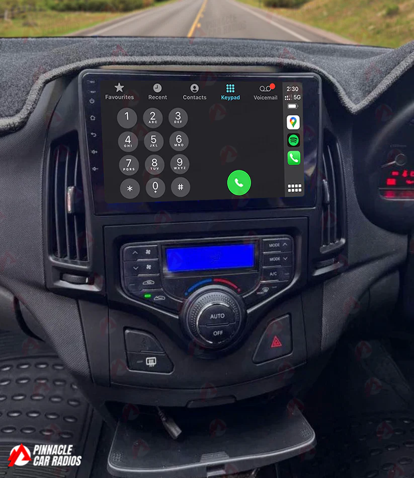 Hyundai i30 2007-2012 FD Automatic A/C Wireless CarPlay Headunit Kit - Image 4