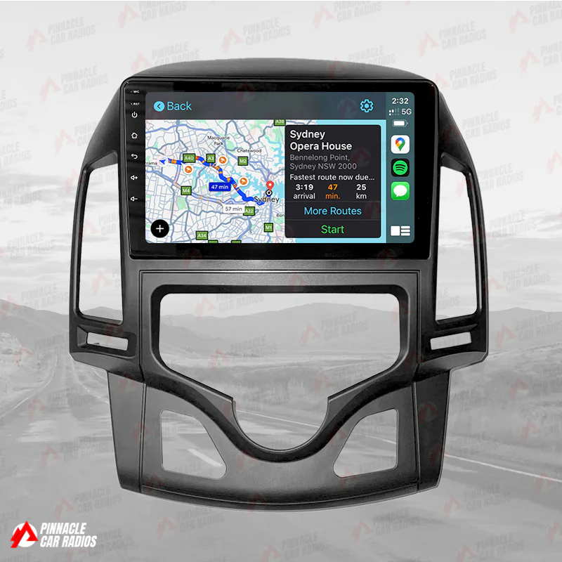 Hyundai i30 2007-2012 FD Automatic A/C Wireless CarPlay Headunit Kit - Image 8