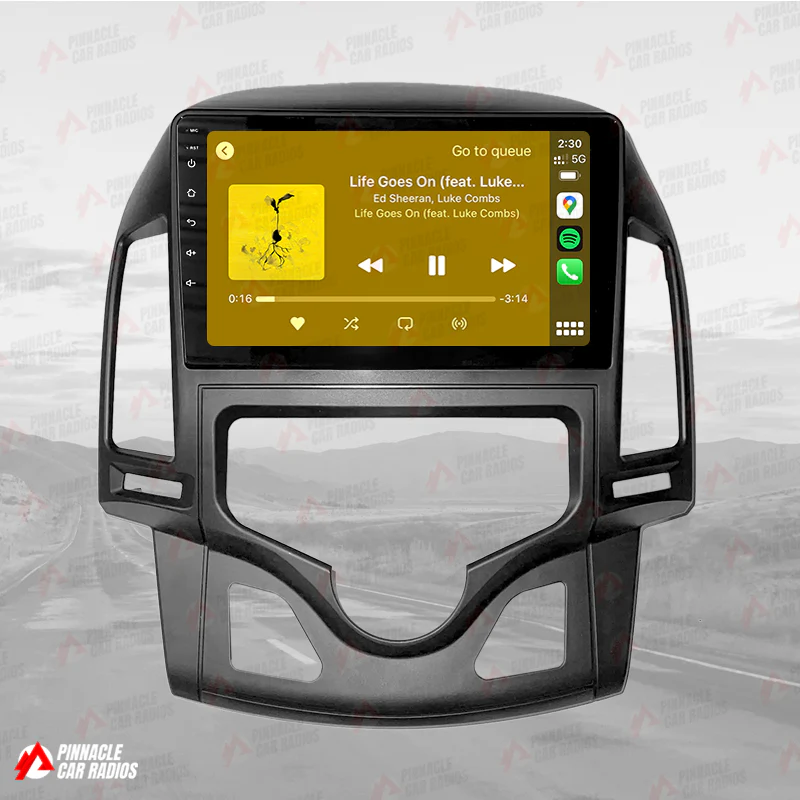 Hyundai i30 2007-2012 FD Automatic A/C Wireless CarPlay Headunit Kit - Image 9