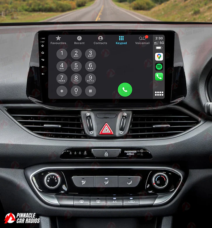 Hyundai i30 2017-2024 Wireless CarPlay Headunit Kit - Image 4