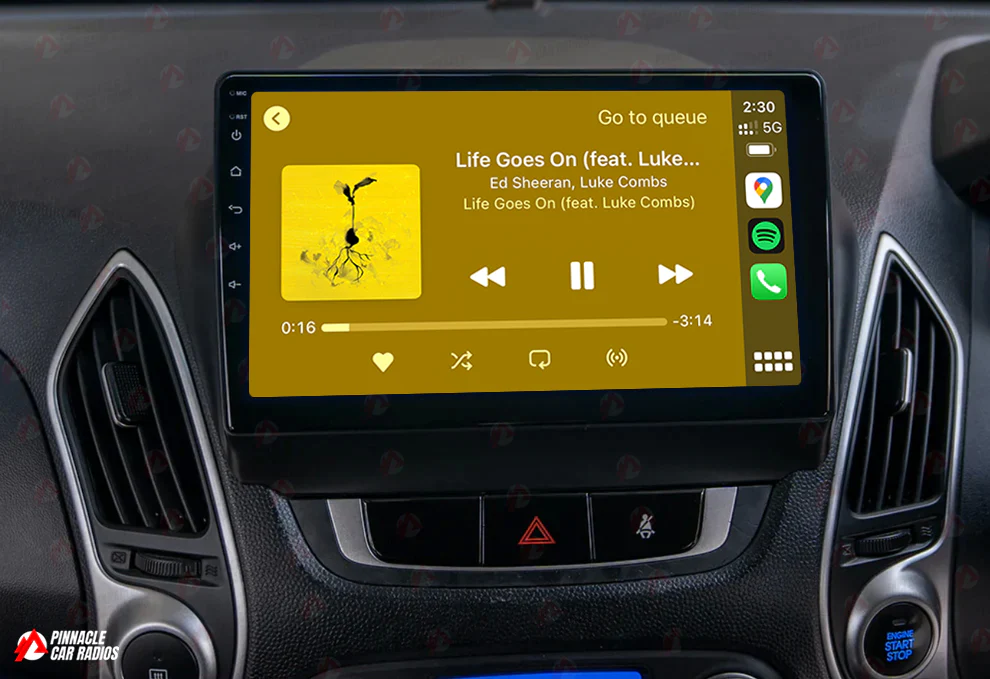 Hyundai ix35 2009-2015 Wireless CarPlay Headunit Kit - Image 3