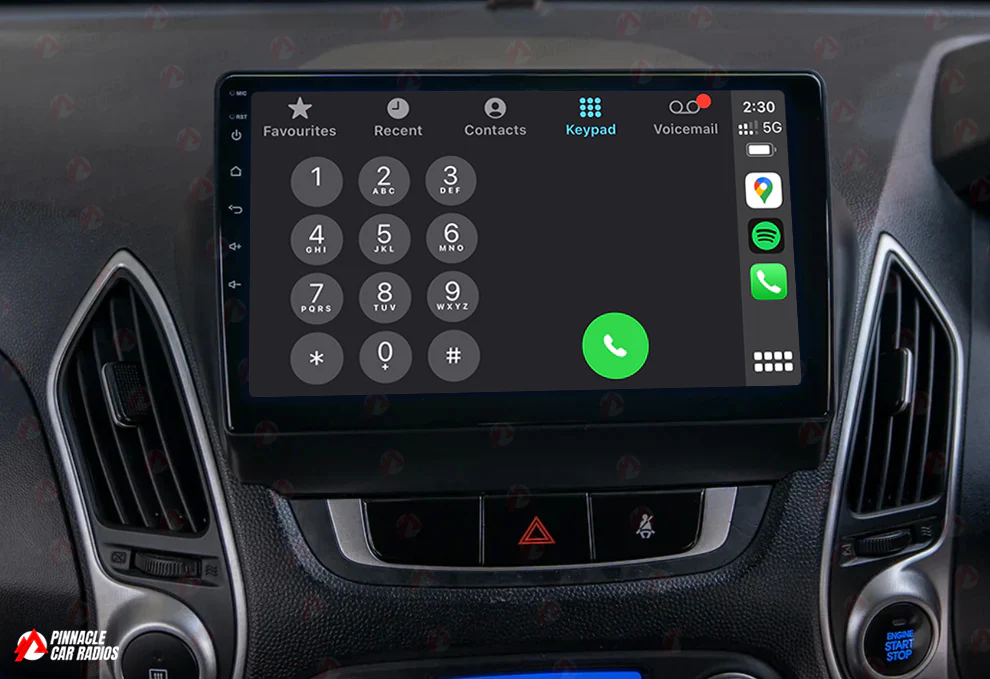 Hyundai ix35 2009-2015 Wireless CarPlay Headunit Kit - Image 4