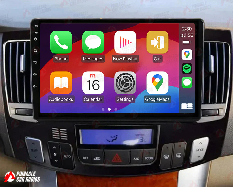 Hyundai Sonata 2008-2009 Auto AC Wireless CarPlay Headunit Kit