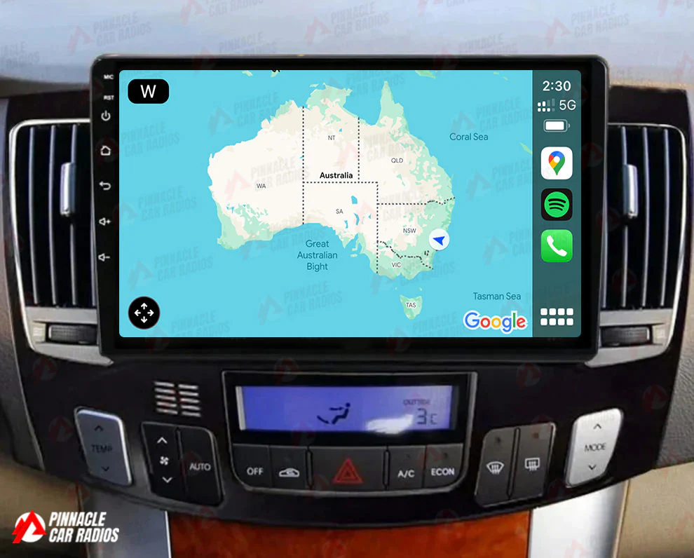 Hyundai Sonata 2008-2009 Auto AC Wireless CarPlay Headunit Kit - Image 5