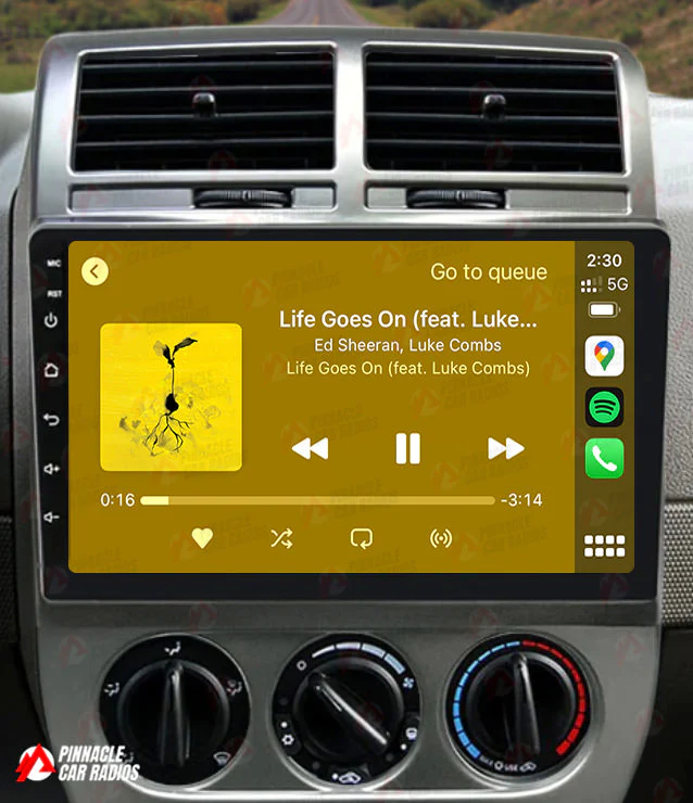 Jeep Compass 2007-2008 Wireless CarPlay Headunit Kit - Image 3