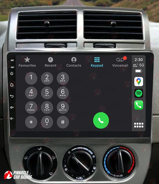 Jeep Compass 2007-2008 Wireless CarPlay Headunit Kit - Image 4