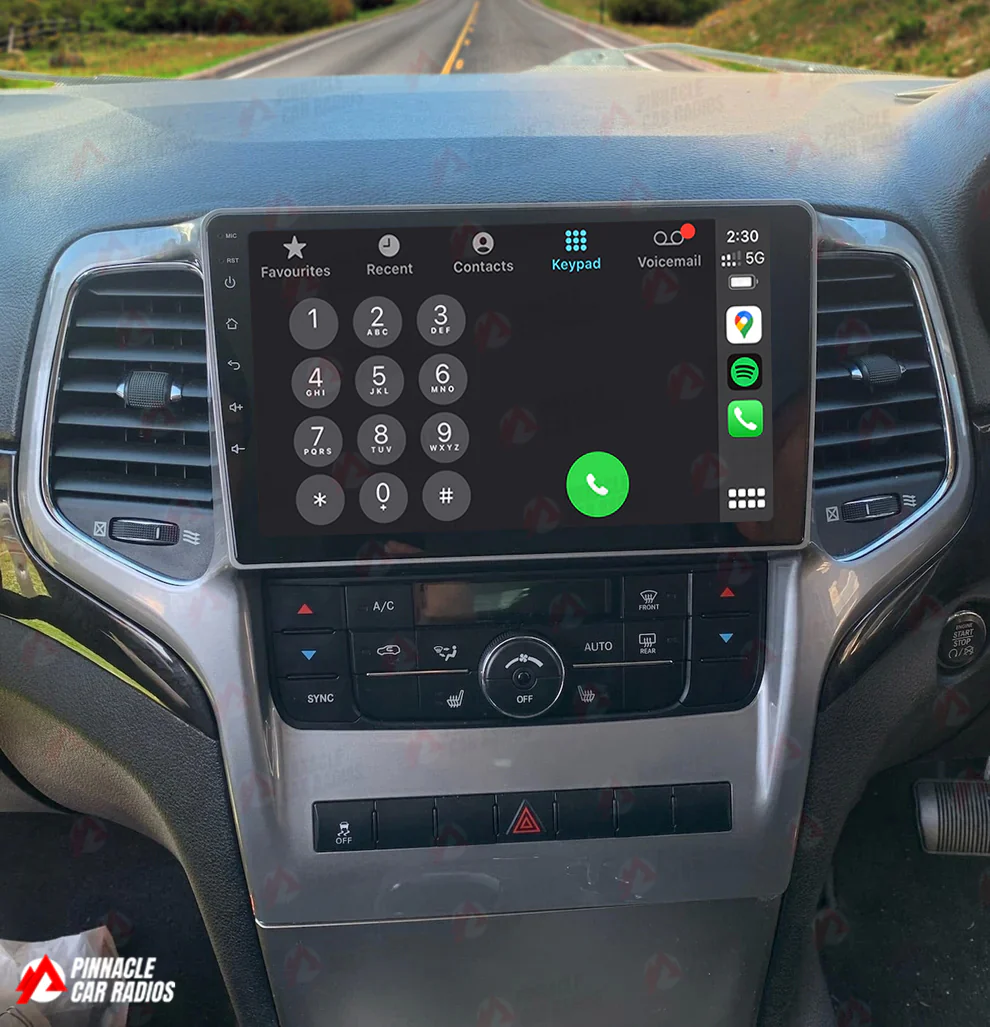 Jeep Grand Cherokee 2008-2013 Wireless CarPlay Headunit Kit - Image 4