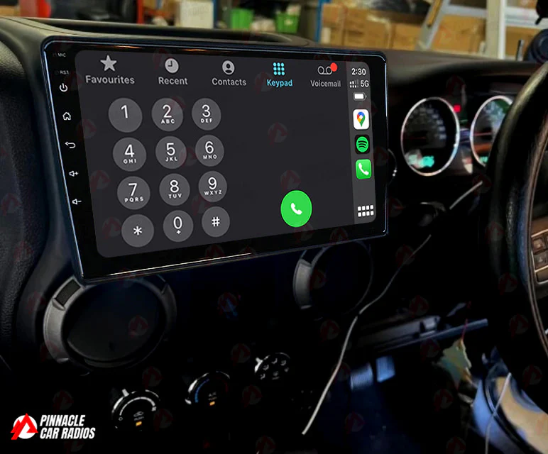 Jeep Wrangler 2007-2014 Wireless CarPlay Headunit Kit - Image 4
