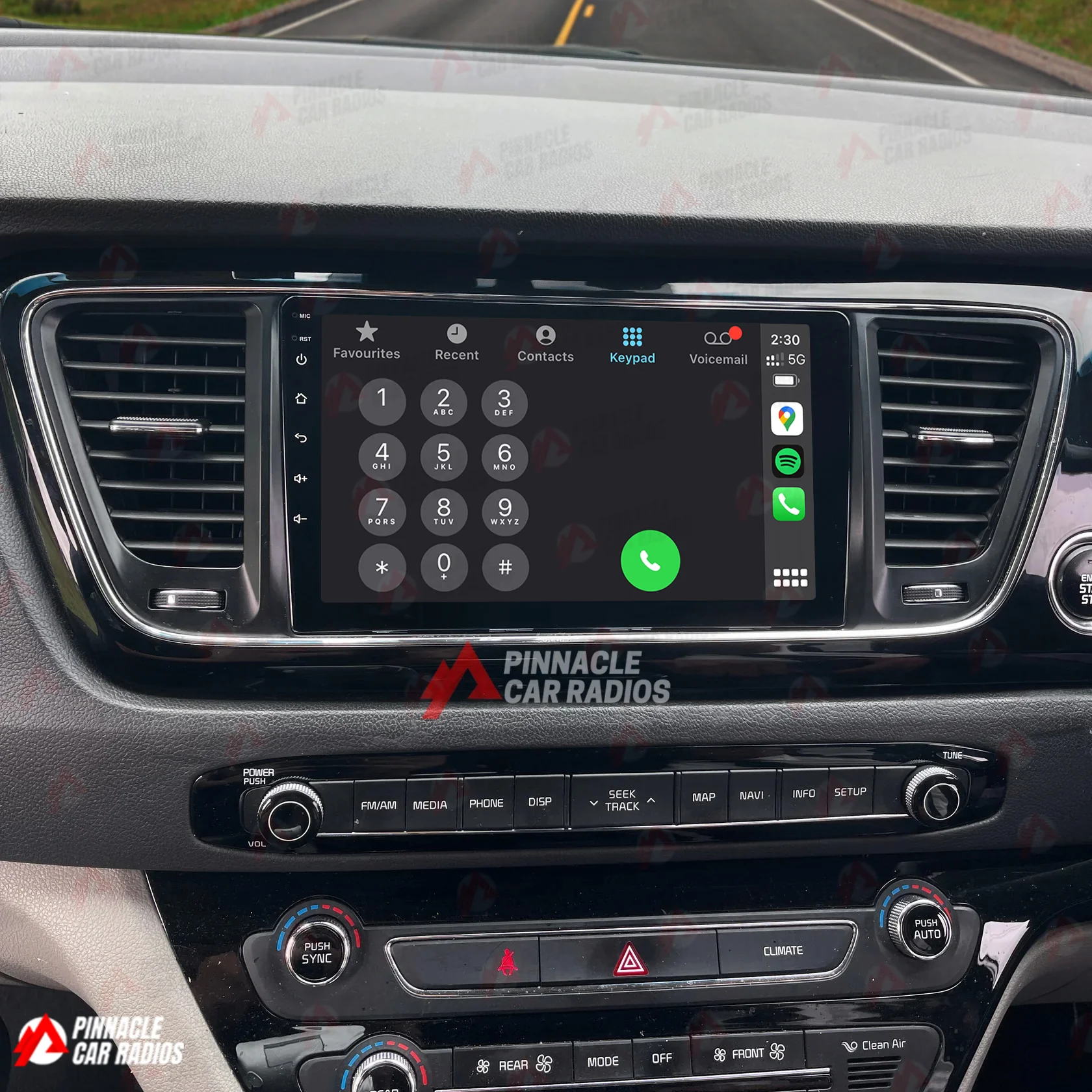 Kia Carnival 2015-2021 Wireless CarPlay Headunit Kit - Image 4