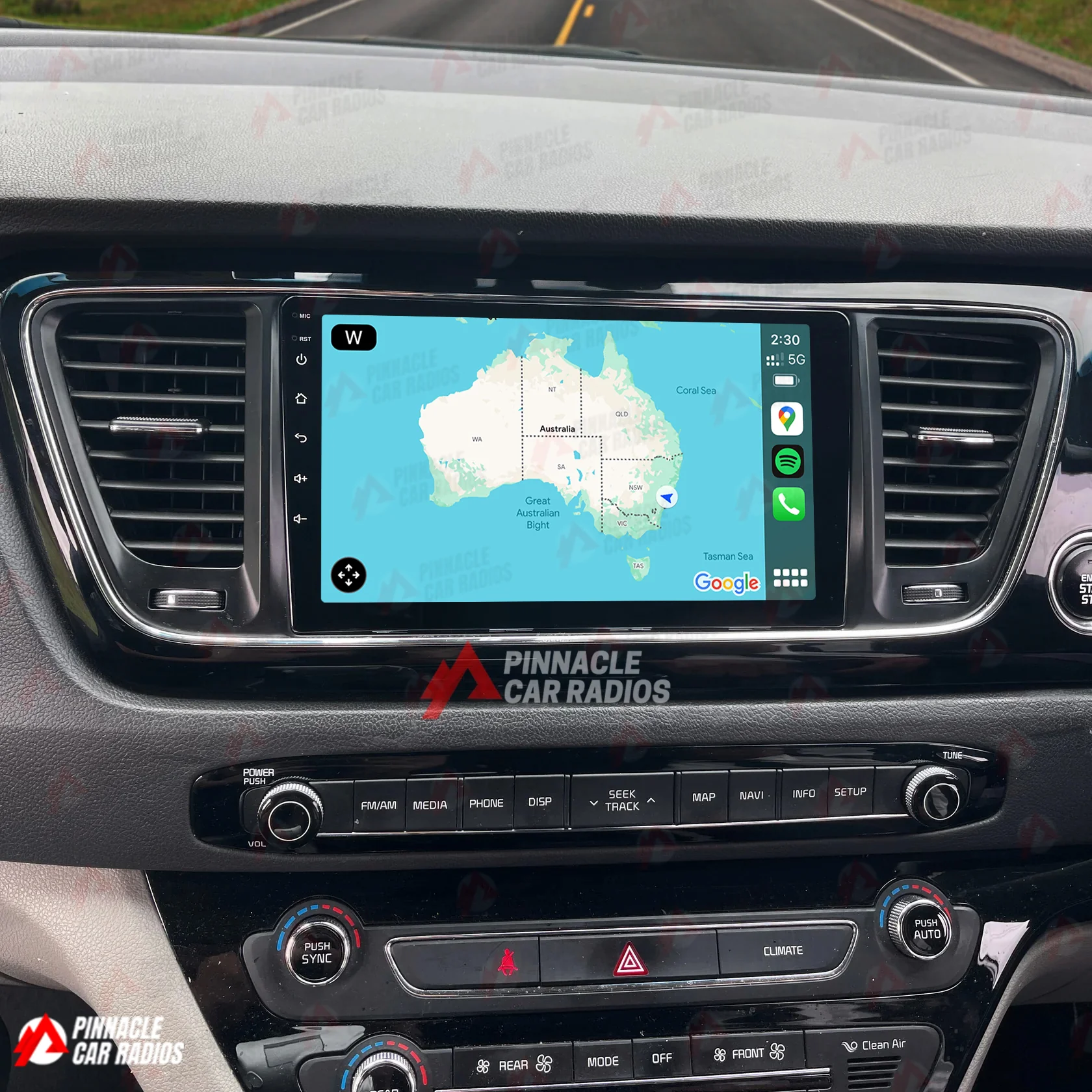 Kia Carnival 2015-2021 Wireless CarPlay Headunit Kit - Image 5