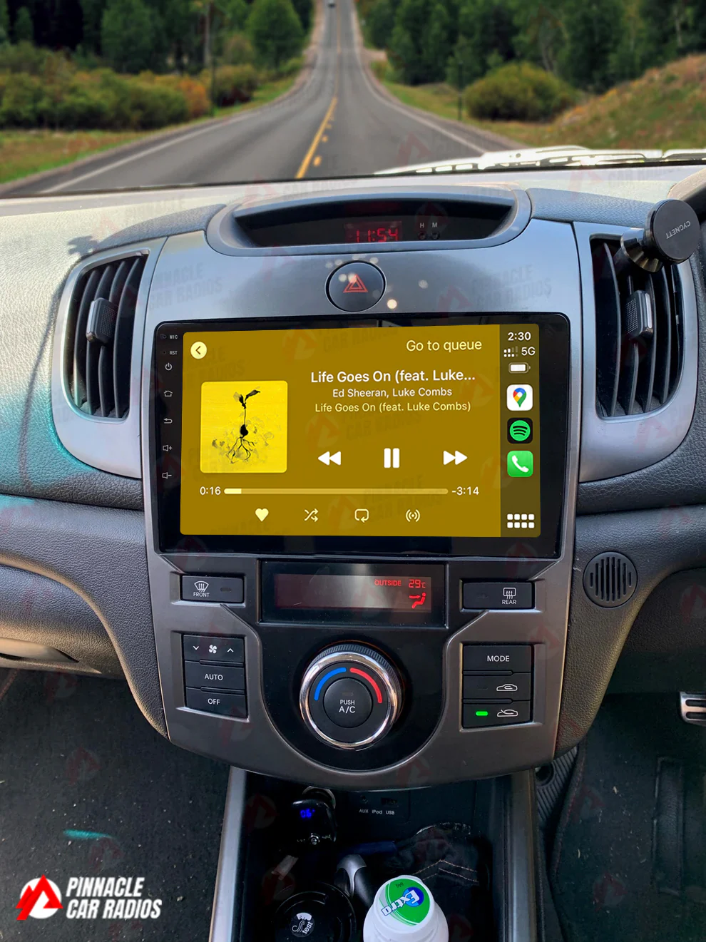 Kia Cerato 2009-2013 TD (Koup) Wireless CarPlay Headunit Kit - Image 3