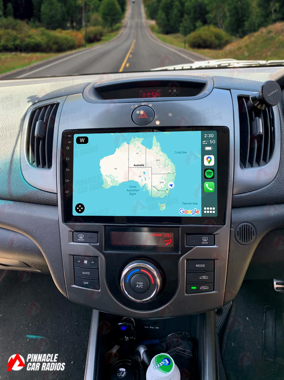 Kia Cerato 2009-2013 TD (Koup) Wireless CarPlay Headunit Kit - Image 5