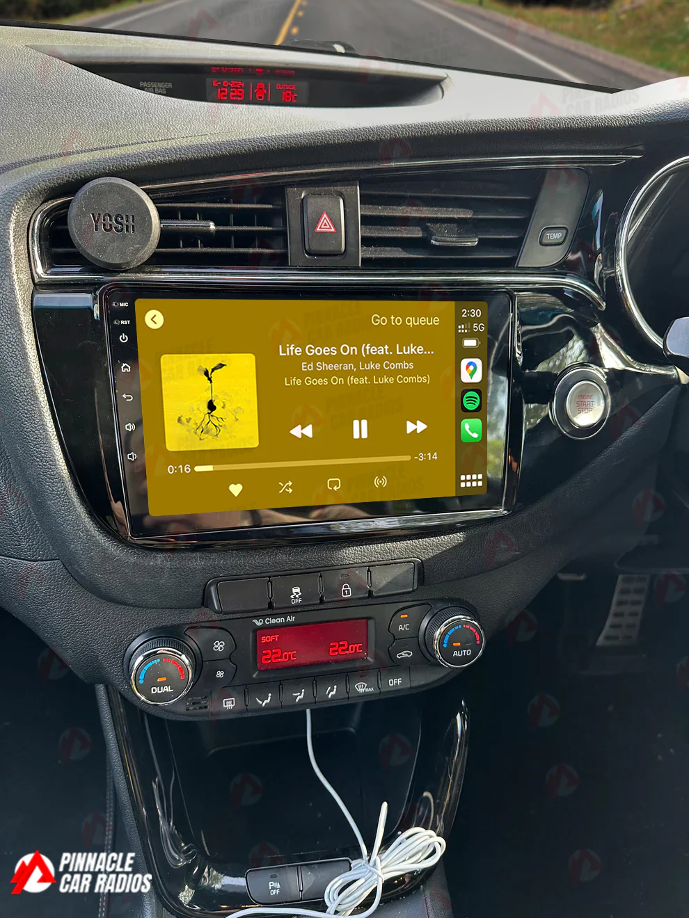 Kia Proceed 2012-2018 Wireless CarPlay Headunit Kit - Image 3