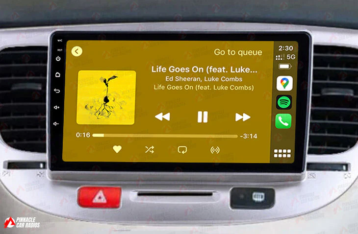 Kia Rio 2005-2011 Wireless CarPlay Headunit Kit - Image 3