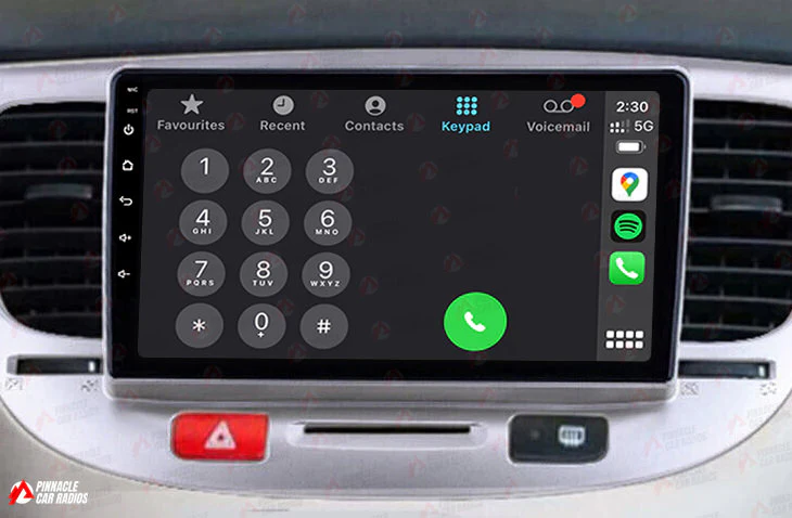 Kia Rio 2005-2011 Wireless CarPlay Headunit Kit - Image 4