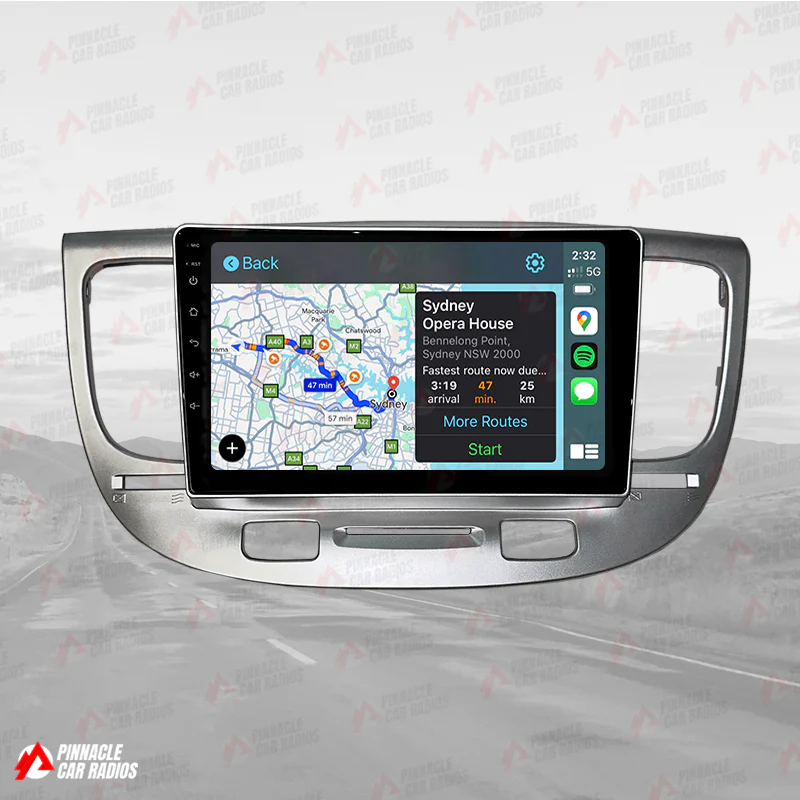 Kia Rio 2005-2011 Wireless CarPlay Headunit Kit - Image 8